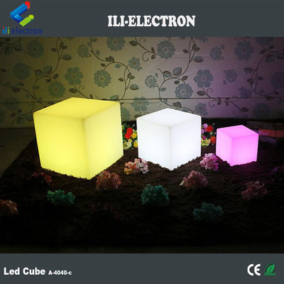 Remote Control LED Kubu Lampu Malam Terang Rgb Berubah Warna Baterai Isi ulang