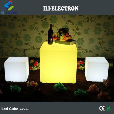 Remote Control LED Kubu Lampu Malam Terang Rgb Berubah Warna Baterai Isi ulang