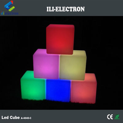 Remote Control LED Kubu Lampu Malam Terang Rgb Berubah Warna Baterai Isi ulang