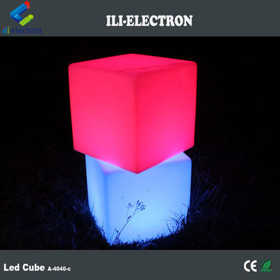Remote Control LED Kubu Lampu Malam Terang Rgb Berubah Warna Baterai Isi ulang