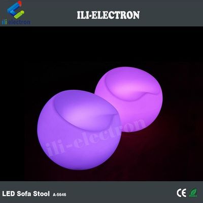 kursi bar LED plastik bangku bercahaya