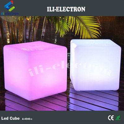 Remote Control Rgb Berubah Warna Baterai Isi ulang Plastik Cahaya Kubu