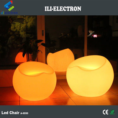 Kursi led berbentuk apel yang menyala/ Kursi Cocktail yang menyala/kursi bar led yang menyala