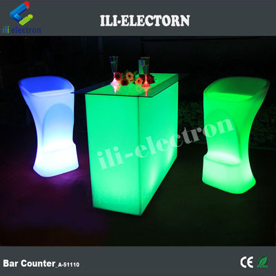 Desain Baru persegi panjang Party Terang Led lampu Led meja koktail