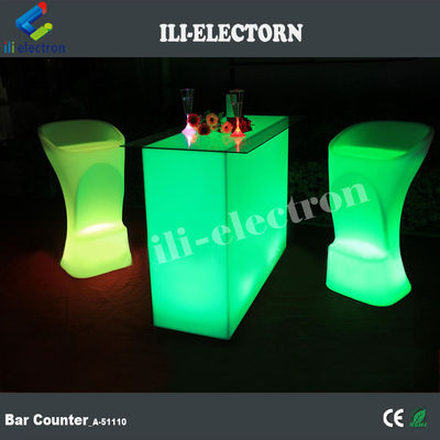 Desain Baru persegi panjang Party Terang Led lampu Led meja koktail