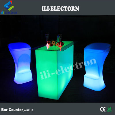 Desain Baru persegi panjang Party Terang Led lampu Led meja koktail
