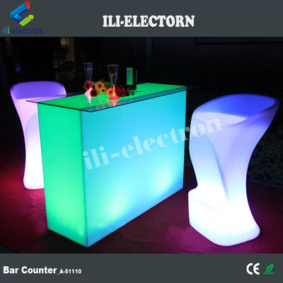Desain Baru persegi panjang Party Terang Led lampu Led meja koktail