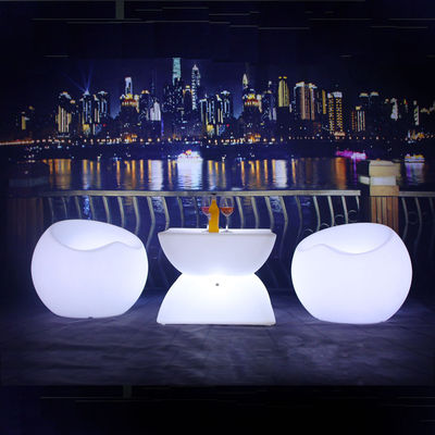 Meja bar portabel LED/ Dekorasi meja led baterai/ Pencahayaan Meja Led Modern