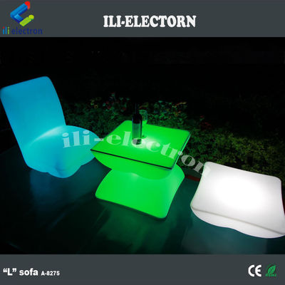 Meja bar portabel LED/ Dekorasi meja led baterai/ Pencahayaan Meja Led Modern