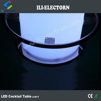Outdoor High Top Patio Lighting LED Ice Bucket Cruiser Meja