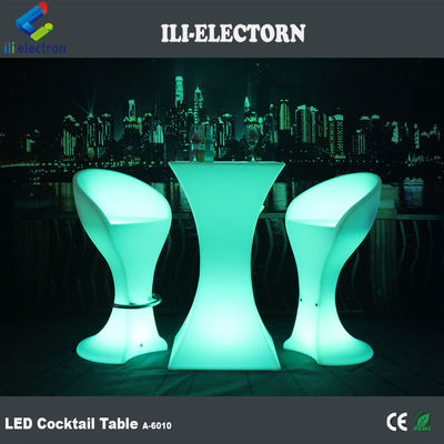 Jual Hot Modern Acara pesta dan bar digunakan Remote Mengubah warna Dekoratif LED Square Cocktail Table