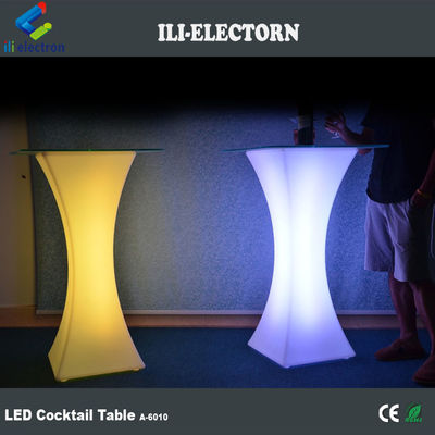 Jual Hot Modern Acara pesta dan bar digunakan Remote Mengubah warna Dekoratif LED Square Cocktail Table