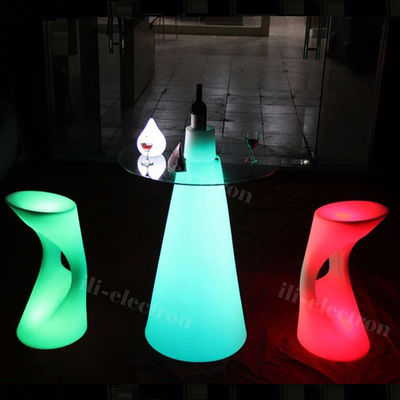Meja bar bercahaya led meja koktail
