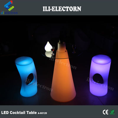 Meja bar bercahaya led meja koktail