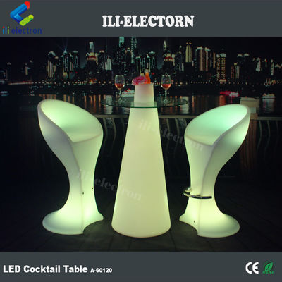 Meja bar bercahaya led meja koktail