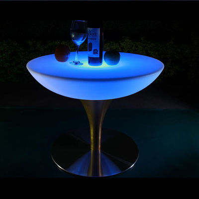 Tampilkan Lampu Up Furnitur RGB LED Meja Kopi Untuk Supermarket