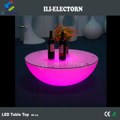 Tampilkan Lampu Up Furnitur RGB LED Meja Kopi Untuk Supermarket