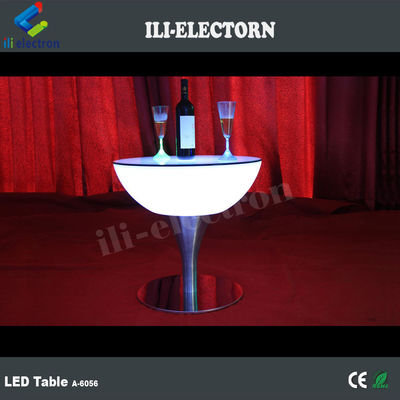 Tampilkan Lampu Up Furnitur RGB LED Meja Kopi Untuk Supermarket