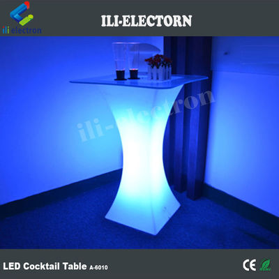 LED Outdoor Table LED Glow Bar Meja menyalakan meja koktail