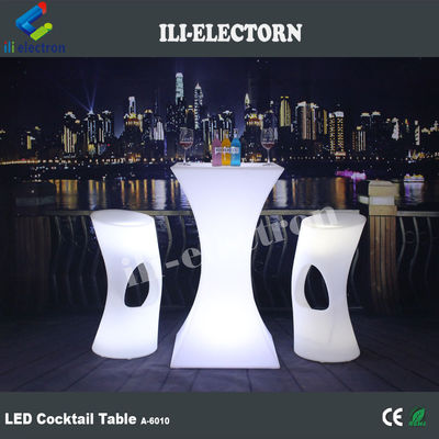LED Outdoor Table LED Glow Bar Meja menyalakan meja koktail