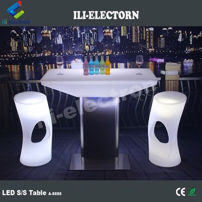 LED Light Bar Furniture Cocktail Night Club Meja Untuk Pesta