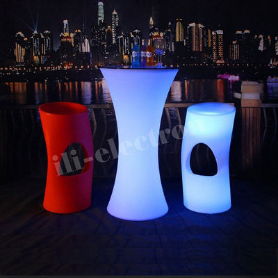 Tabel bar pub LED bercahaya dengan remote A-6011