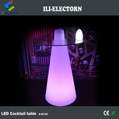 RGB Perubahan Warna LED Bar Meja, Modern bersinar meja koktail