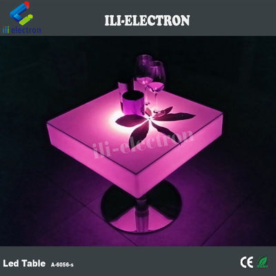 Meja Kebun Led Klub Malam Mebel warna Meja Cocktail furnitur LED