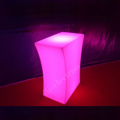 Meja led waterproof menyalakan meja bar furnitur led meja kopi