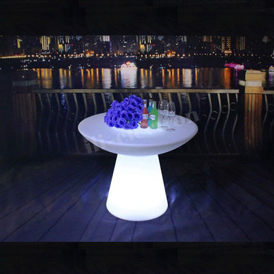 Modern remote control PE plastik dipimpin lampu meja