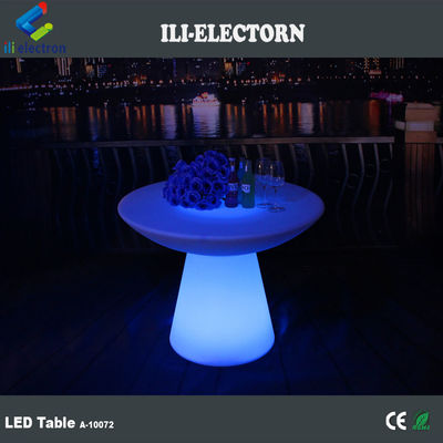 Modern remote control PE plastik dipimpin lampu meja