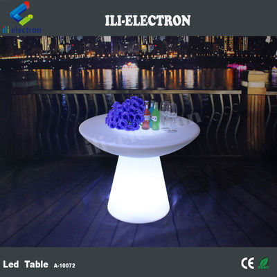 Modern remote control PE plastik dipimpin lampu meja