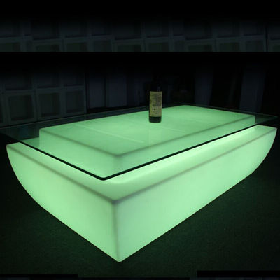 Stylish remote control LED pencahayaan menyala meja bar / kaset bar