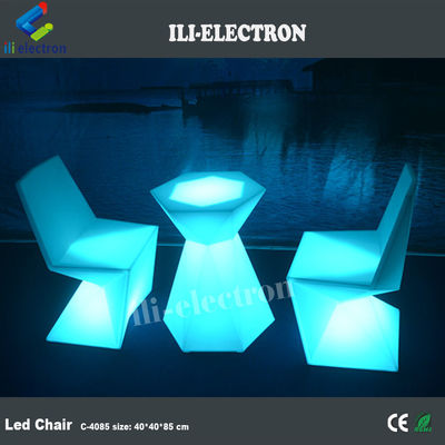 Furnitur Led Pemandangan Plastik Infarad Remote Control Untuk acara luar ruangan