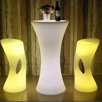 Meja Koktail Bercahaya Bergerak Meja Koktail Portable Led