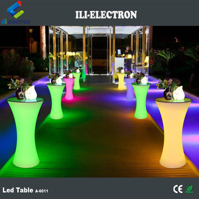 Meja Koktail Bercahaya Bergerak Meja Koktail Portable Led