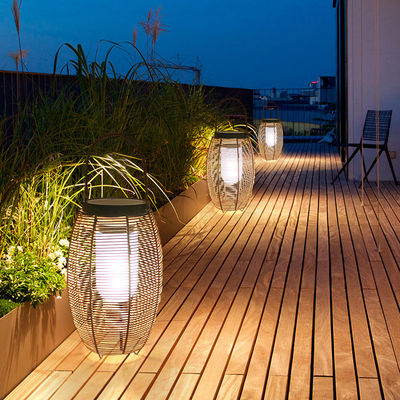 Outdoor Rattan Woven Solar Lampu Lampu Lampu Lampu Lampu Lampu Lampu Lampu Lampu Lampu Lampu Lampu Lampu Lampu Lampu Lampu Lampu