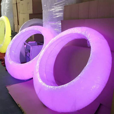 Fasilitas Hiburan Glow Led Swing dengan Frame Hanging