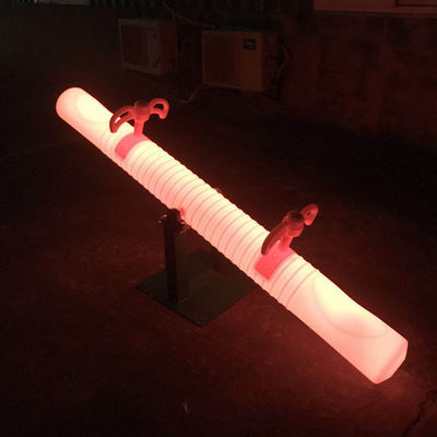 Berubah Warna Plastik Led Cahaya Seesaw Untuk Sekolah