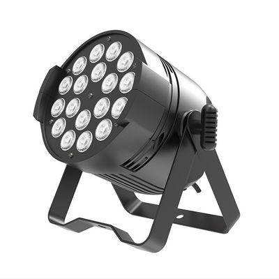 LED18 10W Moving Head Lampu panggung LED Berwarna-warni Waterproof Untuk acara pernikahan