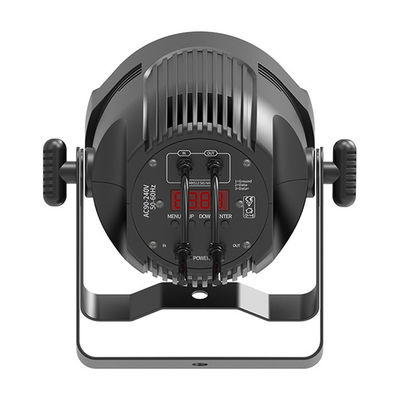 LED18 10W Moving Head Lampu panggung LED Berwarna-warni Waterproof Untuk acara pernikahan