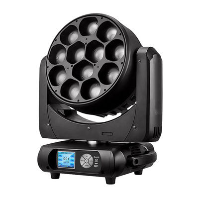 12 Bee Eye Moving Head Lampu panggung LED untuk Bar Shaking Dicat IP20 Waterproof