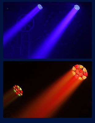 12 Bee Eye Moving Head Lampu panggung LED untuk Bar Shaking Dicat IP20 Waterproof