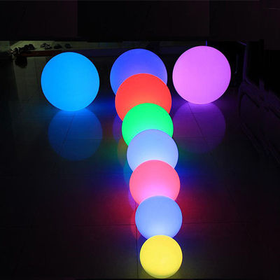 IP65 Waterproof Glow Ball Light, Floating Swimming Pool Light Remote Control (Lampu bola bercahaya yang tahan air)