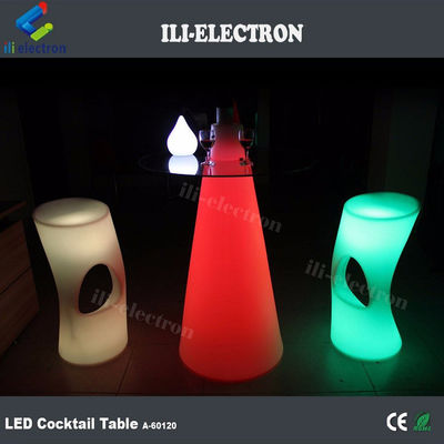 Warna-warni LED Lampu Up Cocktail Meja isi ulang untuk pesta