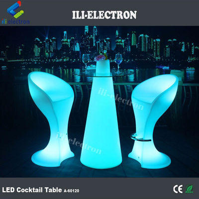 Warna-warni LED Lampu Up Cocktail Meja isi ulang untuk pesta