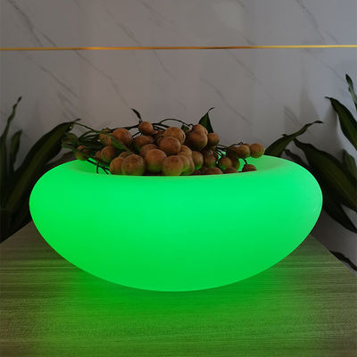 SMD 5050 LED Fruit Bowl Rechargeable 16 Perubahan Warna Untuk Pesta
