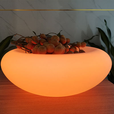 SMD 5050 LED Fruit Bowl Rechargeable 16 Perubahan Warna Untuk Pesta