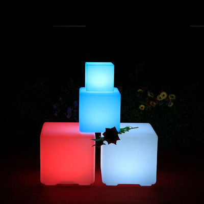 40Cm Remote Control Patio Lampu Kubu LED Lampu Lampu LED Sumber Cahaya Untuk Patio Hiburan