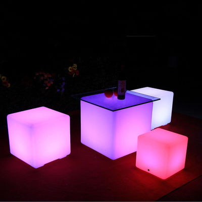 40Cm Remote Control Patio Lampu Kubu LED Lampu Lampu LED Sumber Cahaya Untuk Patio Hiburan